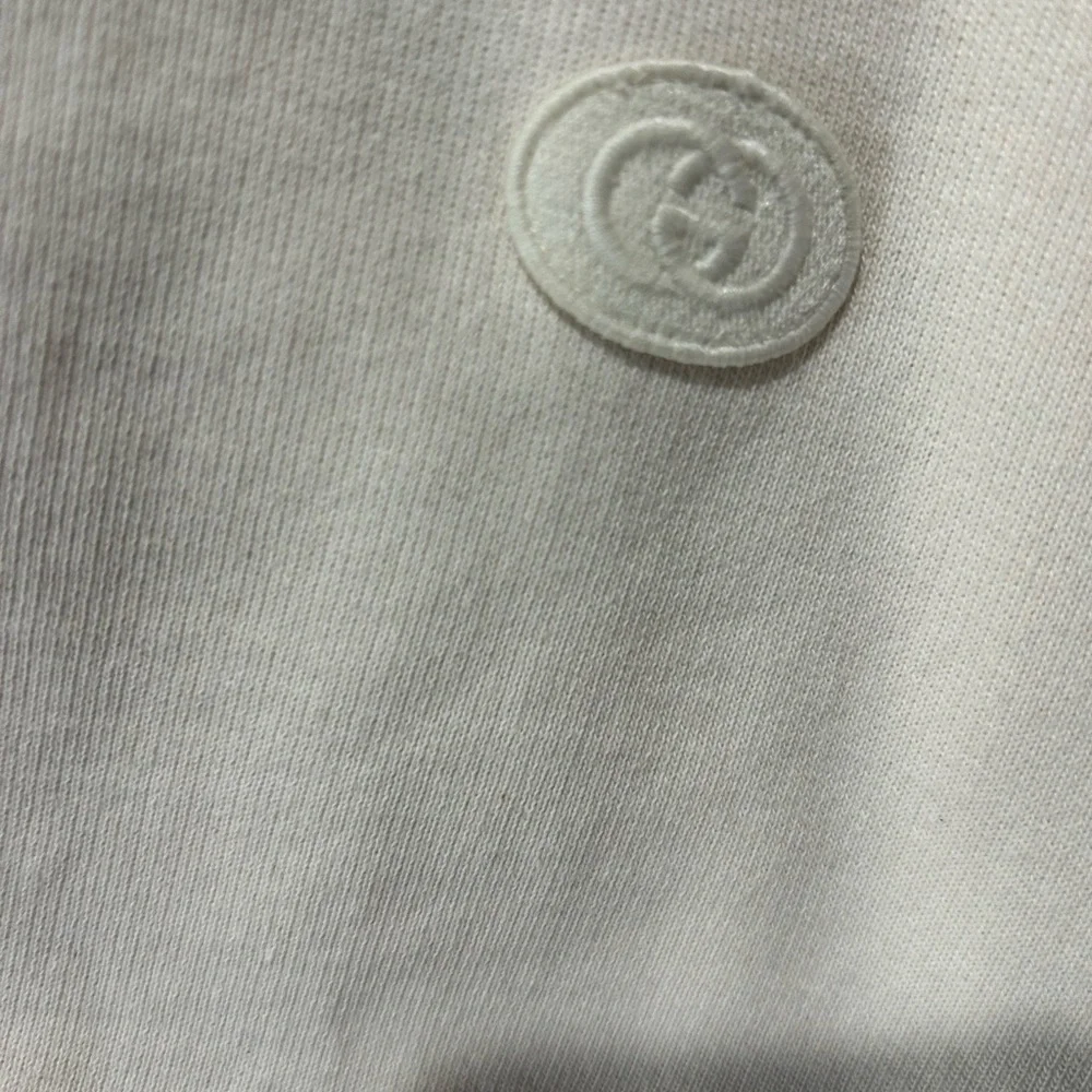 Men's Gucci jersey cotton cardigan web detail size large made in Italy